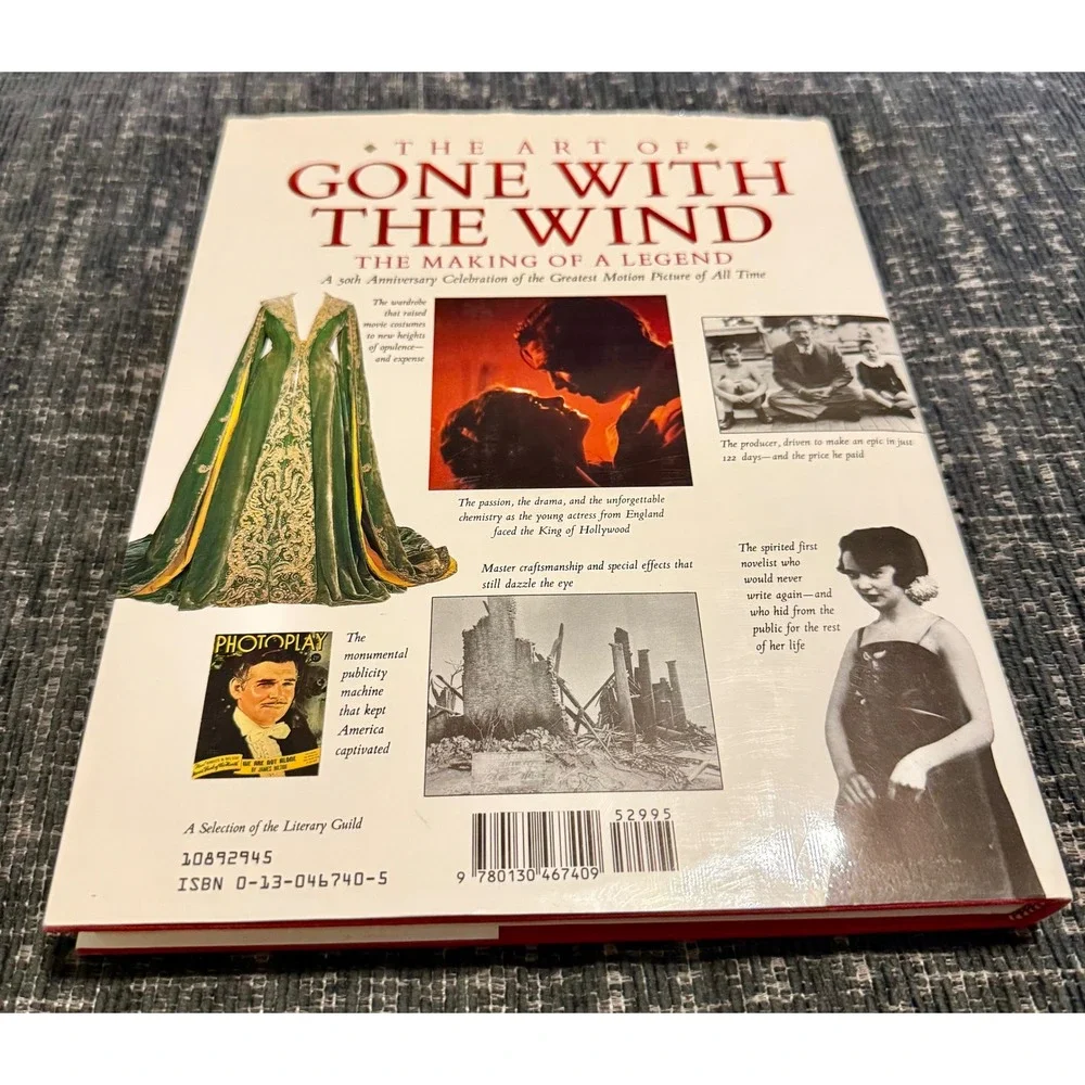 Prentice Hall Gone With The Wind Making Of A Legend Book Excellent 1989 First